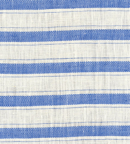 CERRO 1/2 SPINA - White Blue Riga Spina Stripe