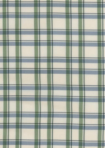 SILK PLAID - Blue/Green