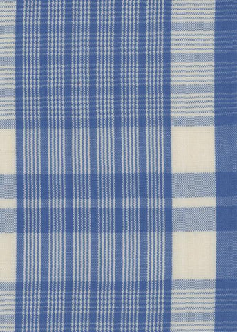 SWEDISH CHECK - Cobalt