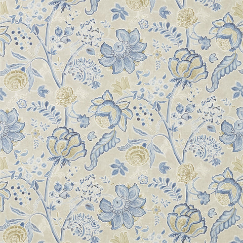 SHALIMAR  -  China Blue/Linen