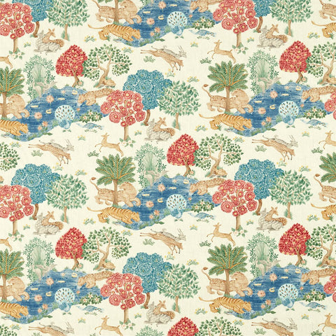 PAMIR GARDEN  -  Cream/Indigo