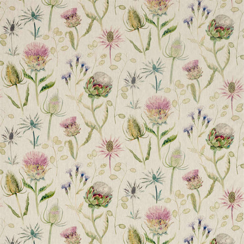 THISTLE GARDEN LINEN  -  Thistle/Fig