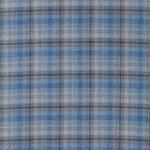 SAMPHREY CHECK  -  Indigo/China