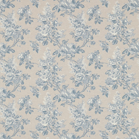 SORILLA DAMASK  -  Delft/Linen