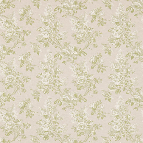 SORILLA DAMASK  -  Apple/Linen