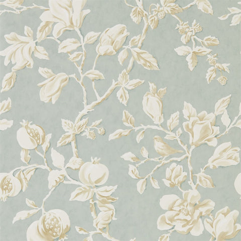 MAGNOLIA & POMEGRANATE  -  Grey Blue/Parchment