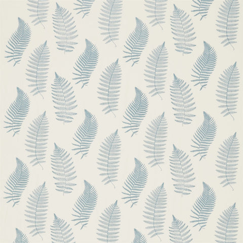 FERN EMBROIDERY  -  Powder Blue