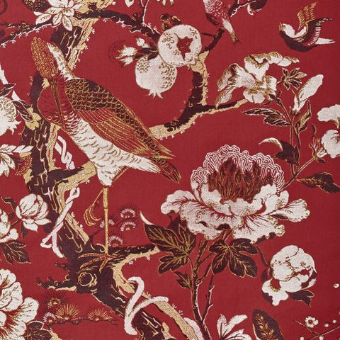 SILKBIRD JACQUARD  -  Red Lac